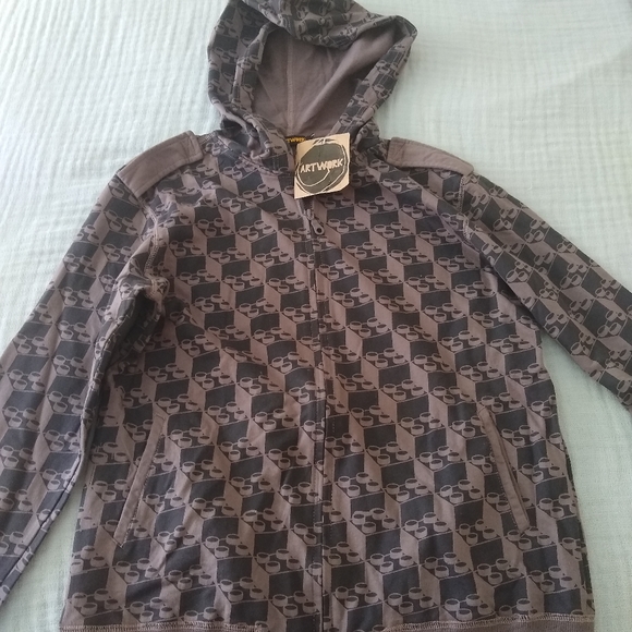 Patterned hoody - Picture 2 of 2